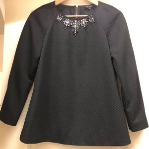 Ted Baker Top Blouse Black Size 2